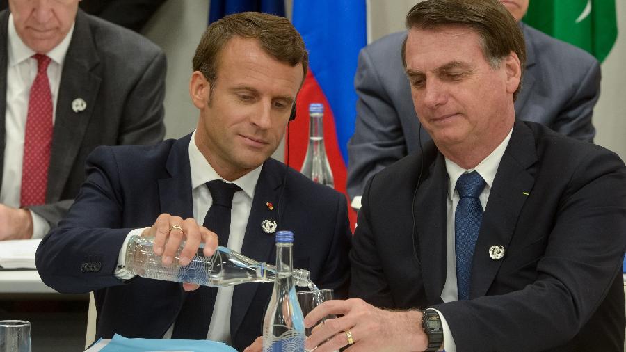 Macron e Bolsonaro: uma discussão que envolveu até a beleza das primeiras-damas