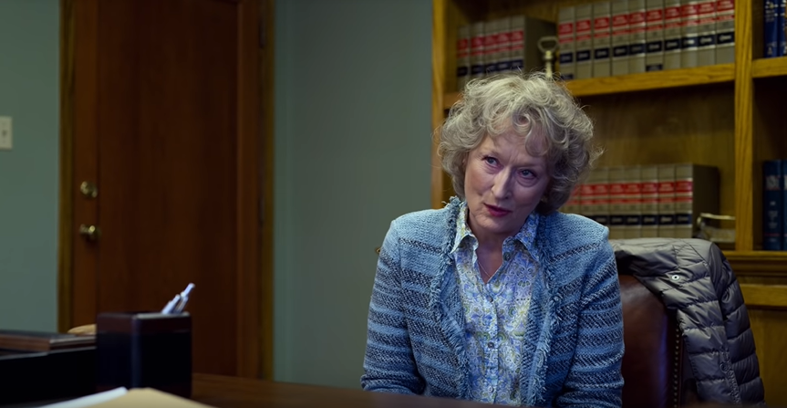 A trama mostra Ellen Martin (Streep), uma viúva que decide investigar uma fraude no mercado de seguros