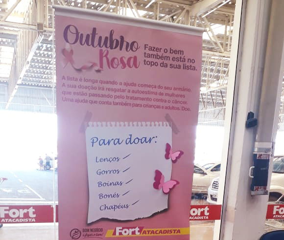 Até a próxima quinta-feira, dia 31 a rede receberá as doações para entregar à entidade