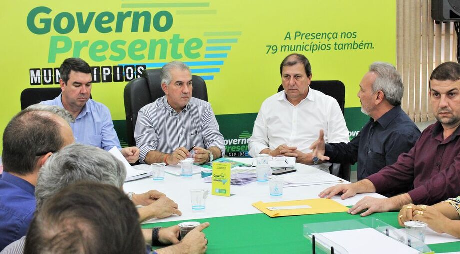 Reinaldo Azambuja vem desde setembro percorrendo os municípios de Mato Grosso do Sul com o Governo Presente
