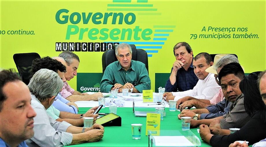 O prefeito saiu satisfeito da reunião