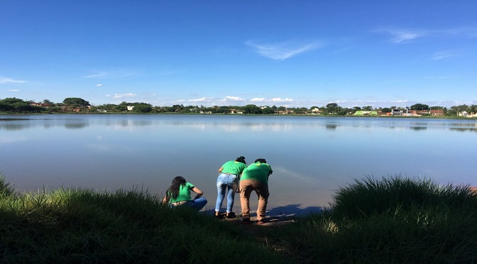 A atividade envolveu a disciplina de química, hidrologia, legislação ambiental e segurança ambiental