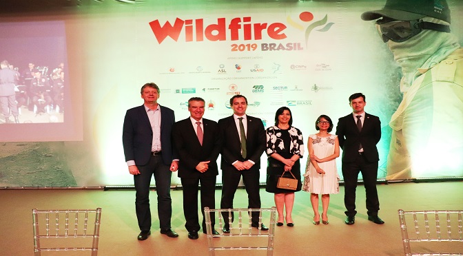 A Conferência que está reunindo em Campo Grande profissionais que atuam no manejo do fogo e no controle de incêndios florestais vindos de todo o mundo