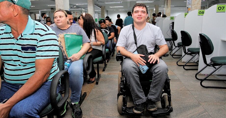 Grande maioria dos que compareceram em busca de uma oportunidade, destacaram a importância da ação que cumpre a Lei de Cotas