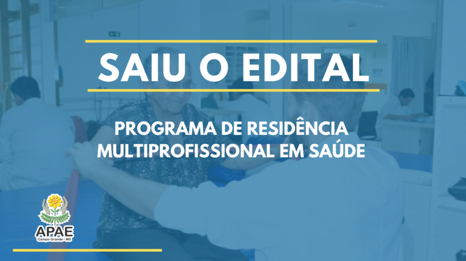 O início das atividades do Programa de Residência Multiprofissional em Saúde, está previsto para o dia 02 de março de 2020