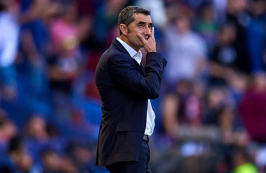 Como fizera logo após a derrota para o Levante, por 3 a 1, Valverde descartou a possibilidade de pedir demissão