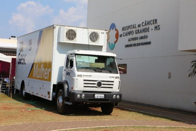 Para realizar o exame basta comparecer ao local onde está a carreta