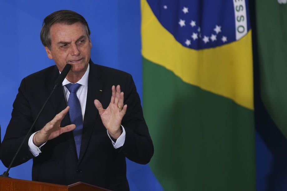 O presidente Jair Bolsonaro