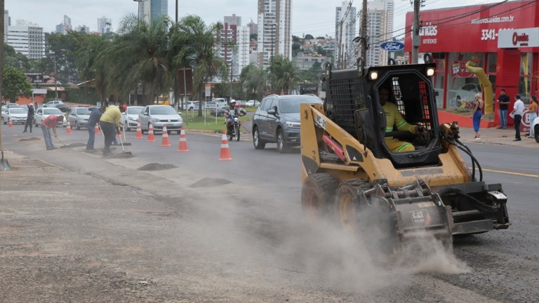 Desde 2017, é a terceira intervenção em rotatórias promovida pela Prefeitura