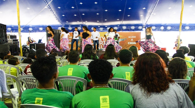 O Festival América do Sul Pantanal recebeu apresentações das escolas públicas de Corumbá e Ladário