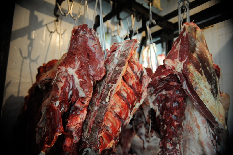 As exportações de carnes subiram 22,1% em novembro