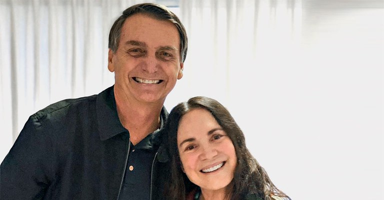 Regina Duarte se manifestou no Instagram sobre o convite feito pelo presidente Jair Bolsonaro