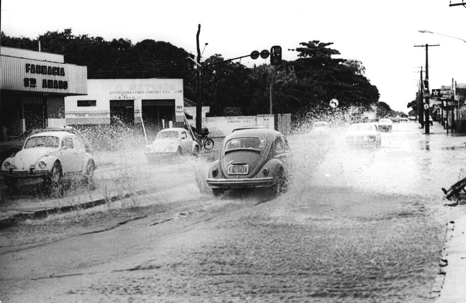 Avenida Julio de Castilho - Enchente
