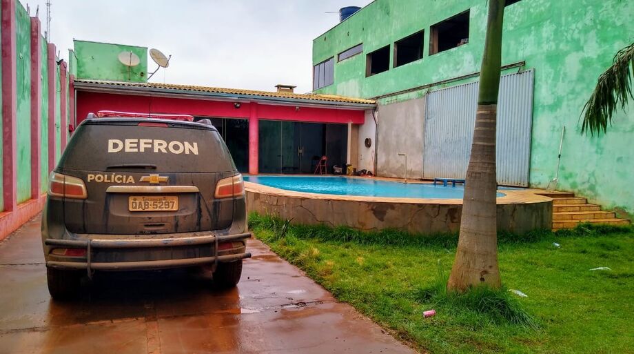 Grupo foi preso em espaço de lazer