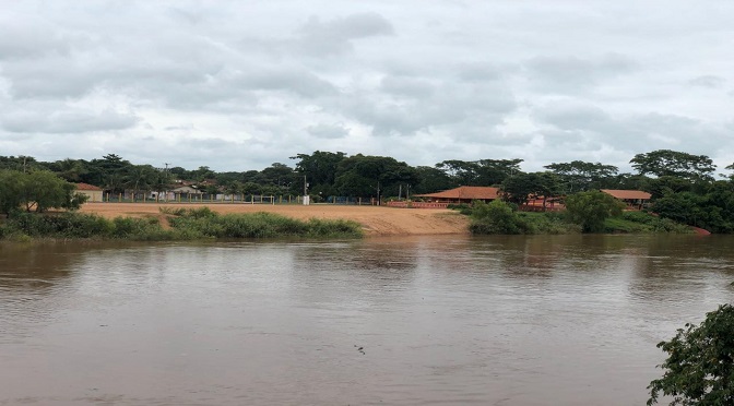 O nível de água estava em 4,90 metros