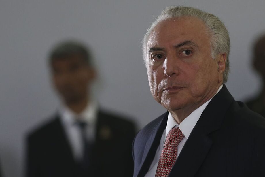 A defesa de Temer apresentou exceção de incompetência na vara paulista