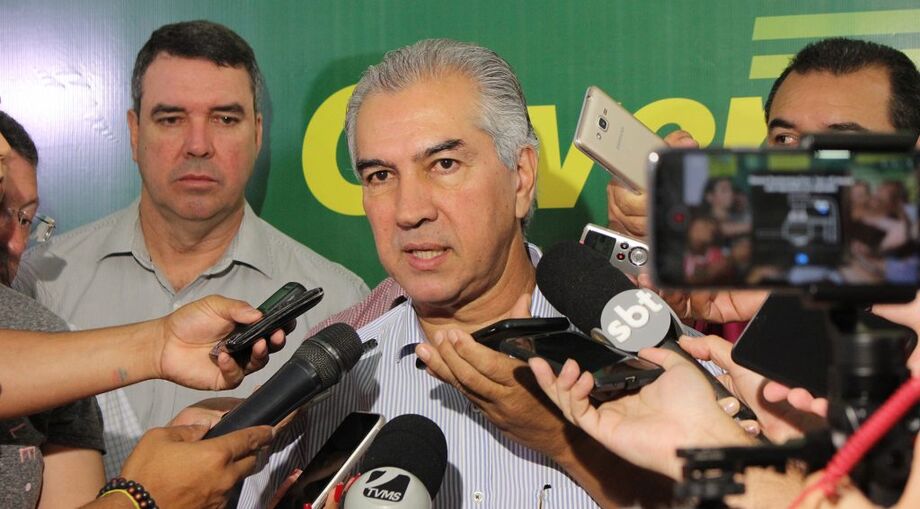 O governador de MS, Reinaldo Azambuja