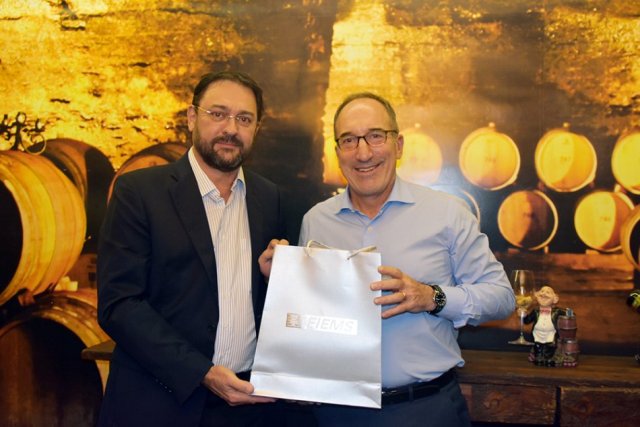 Sérgio Longen e cônsul Adan Shub