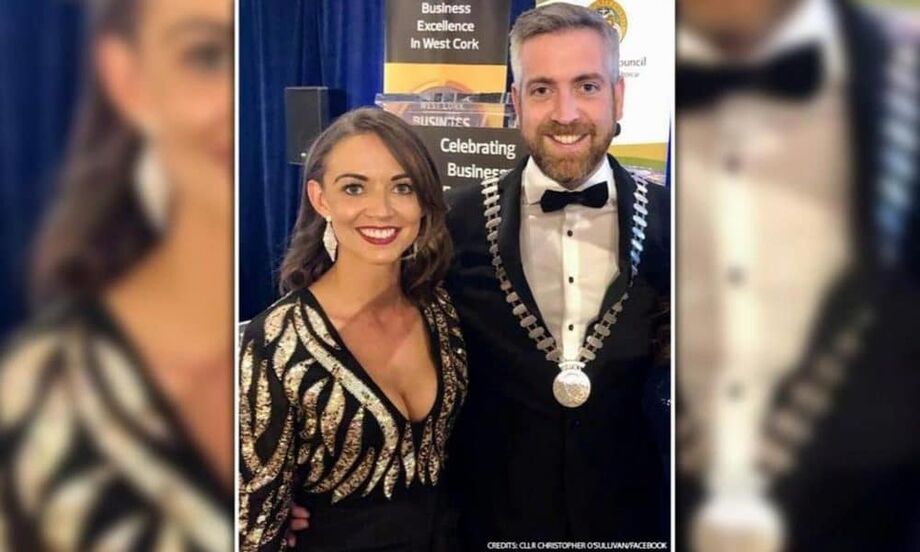 Holly Cairns foi eleita conselheira do condado de Cork no ano passado e OSullivan, na mesma votação, se tornou prefeito do conselho