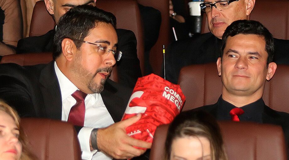 Em nenhum dos compromissos, Moro falou com a imprensa