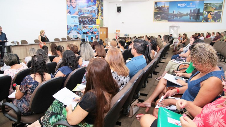 O prefeito Marquinhos Trad destacou a importância da Educação Infantil na base do aprendizado infantil