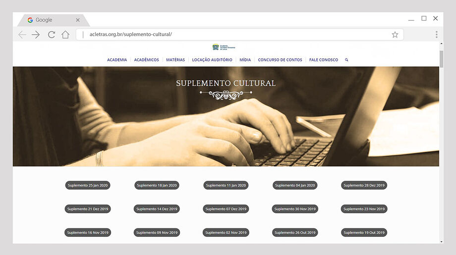 Entre os inúmeros autores, todos imortais da ASL, e temas que os leitores vão descobrir ao buscar os Suplementos Culturais no site da ASL, destaque também para Manoel de Barros – que ocupou a cadeira de número 1 da Academia