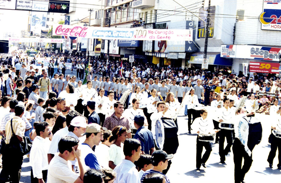 Desfile Cívico-Militar em 1999