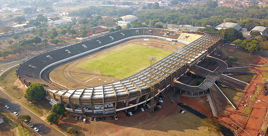 O estádio foi liberado pelo promotor de Justiça Luiz Eduardo Lemos para receber até 13 mil torcedores