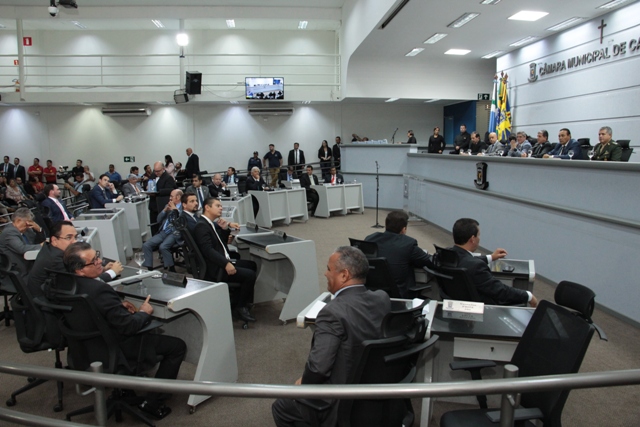 Abertura dos trabalhos legislativos de 2020 aconteceu nesta manhã