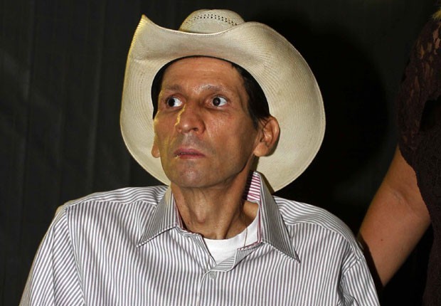 Asa Branca foi internado em 14 de dezembro de 2019 para tratamento de um câncer na boca