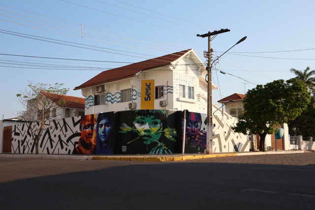 Sesc Corumbá está localizado na Rua Treze de Junho, 1703