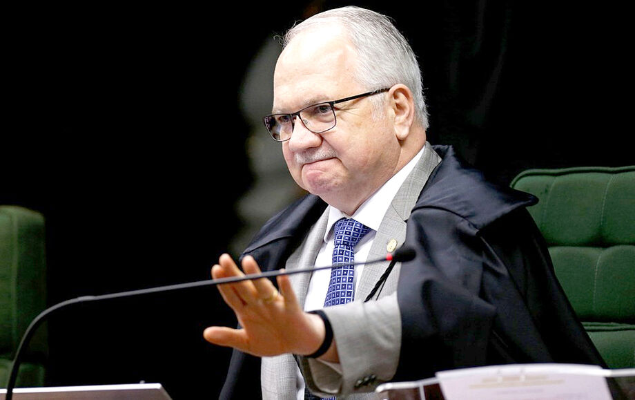 O ministro Edson Fachin, relator da Lava Jato no Supremo Tribunal Federal (STF).
