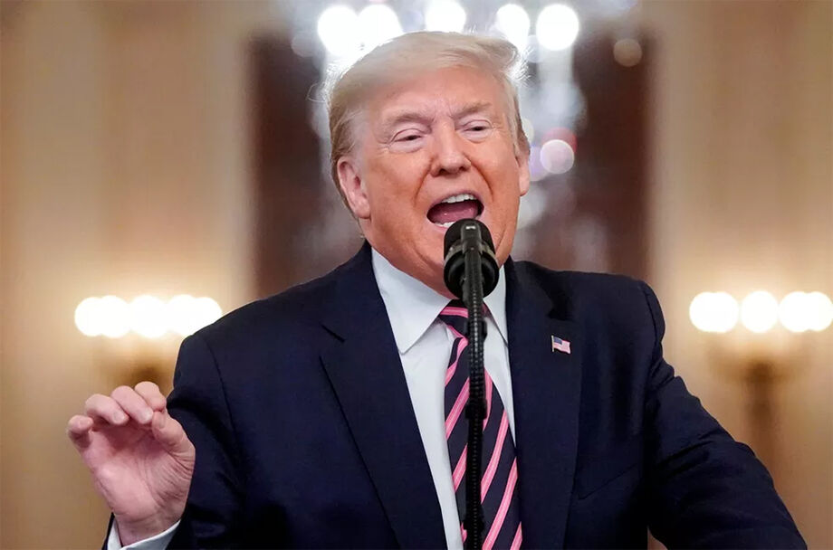 Donald Trump, presidente dos EUA.