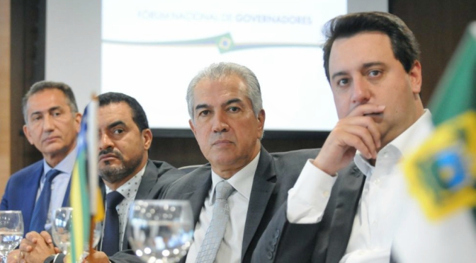 Reinaldo Azambuja cobrou do ministro criação de um fundo de ressarcimento aos estados