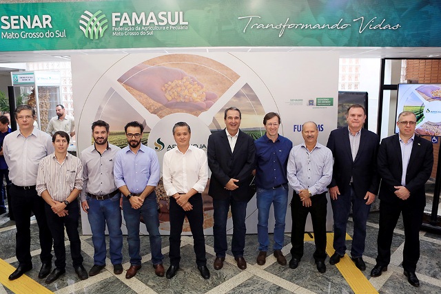 Lançamento estadual da colheita de soja foi na Casa Rural, em Campo Grande