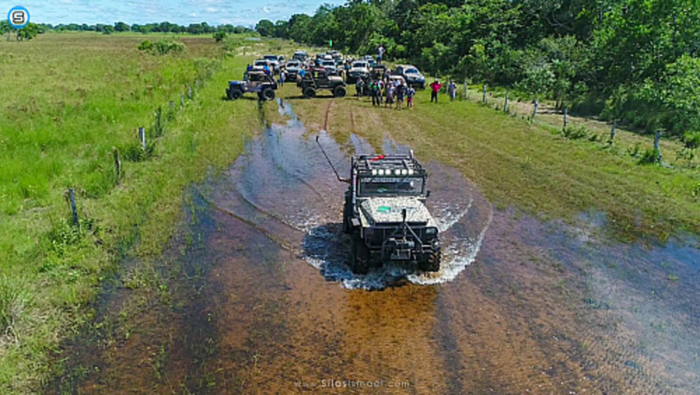 Os jipeiros partem para o Pantanal do Paiaguás, aonde passarão cinco dias desbravando uma das regiões mais inóspitas do Estado