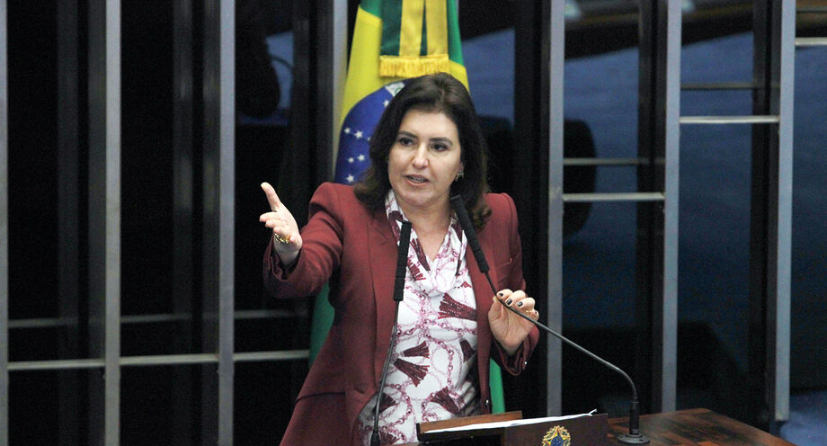 A senadora Simone Tebet (MDB-MS)
