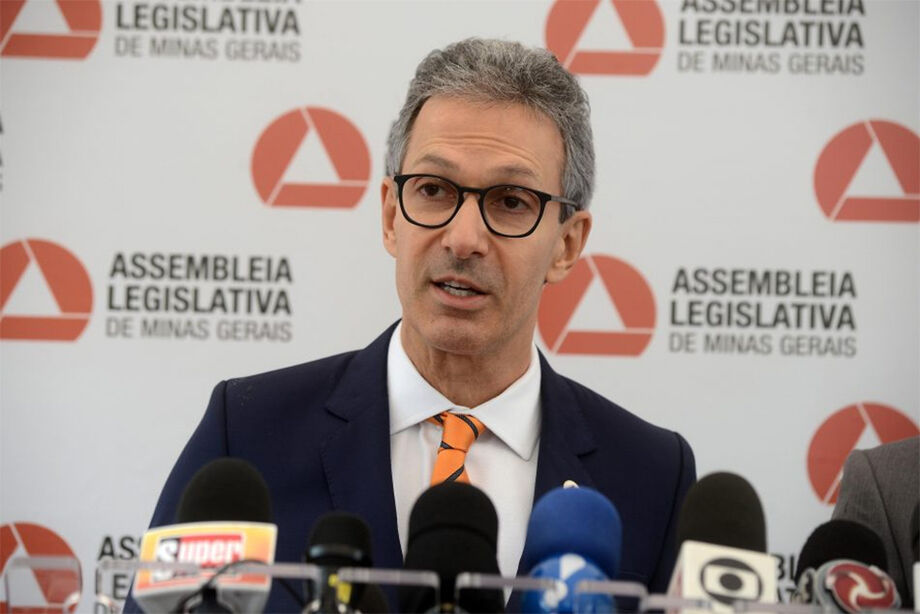 O governador de Minas Gerais, Romeu Zema