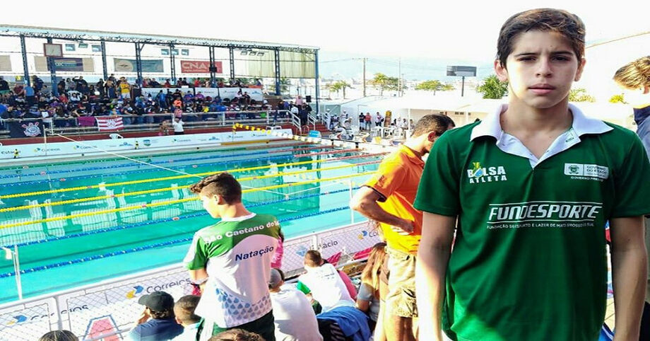 O atleta de Campo Grande, que completou 15 anos na segunda-feira (17.02), integra o programa Bolsa-Atleta