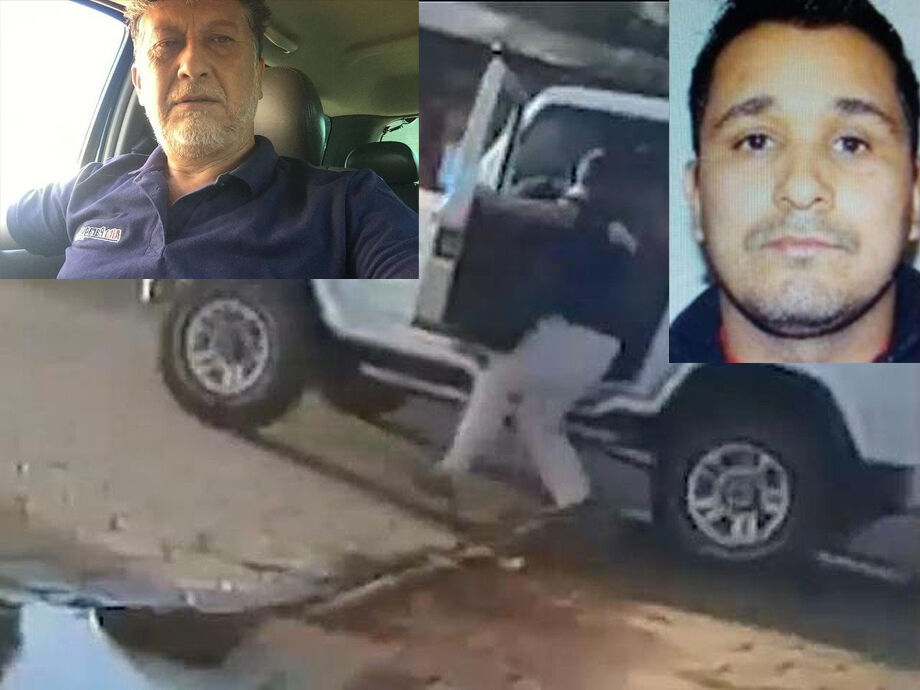 Em 2018, Waldemar Pereira Rivas arrastou um policial que tentava prendê-lo