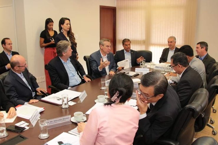 Presidente destacou as potencialidades comerciais de Mato Grosso do Sul