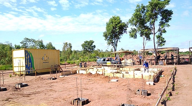 A nova Estação de Tratamento, denominada Souza Dias, terá a capacidade para tratar 100 litros por segundo.