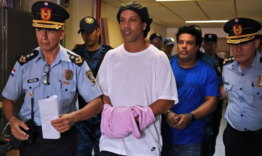 O ex-jogador está preso