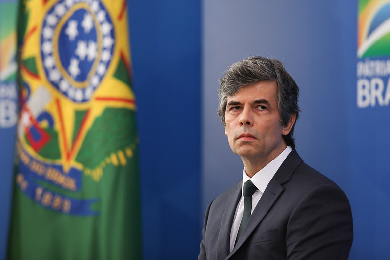 O ministro da Saúde, Nelson Teich