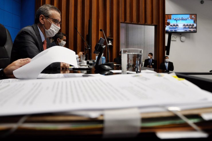Presidente Paulo Corrêa conduziu mais uma sessão plenária realizada por videoconferência