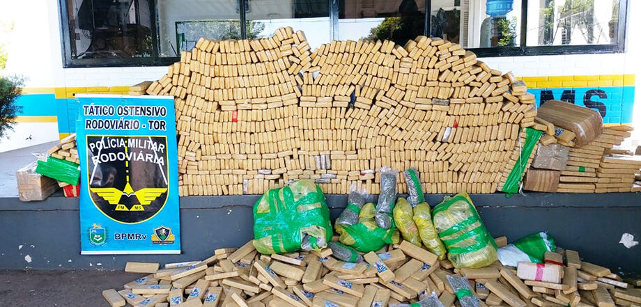 A maconha e seus derivados ainda são as drogas de maior volume de apreensão pela PMR representando neste ano 99% das drogas apreendidas