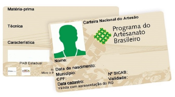 Em Mato Grosso do Sul uma plataforma on-line permite que o artesão realize todo o processo de pré-cadastro para o registro no Sistema de Informações Cadastrais do Artesanato Brasileiro (SICAB) do Governo Federal, e obter ou renovar a carteira do artesão