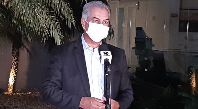 O governador Reinaldo Azambuja voltou a destacar a urgência da sanção presidencial.