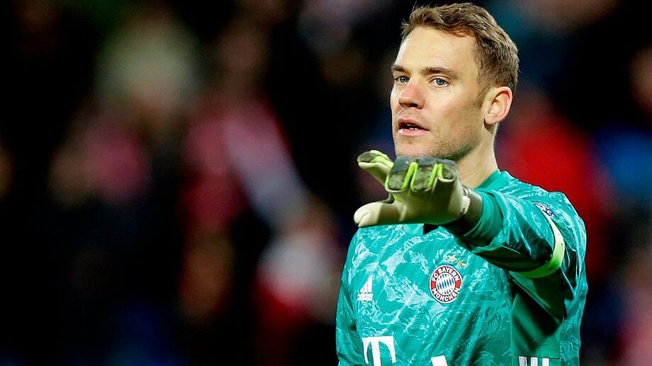 O goleiro alemão Manuel Neuer