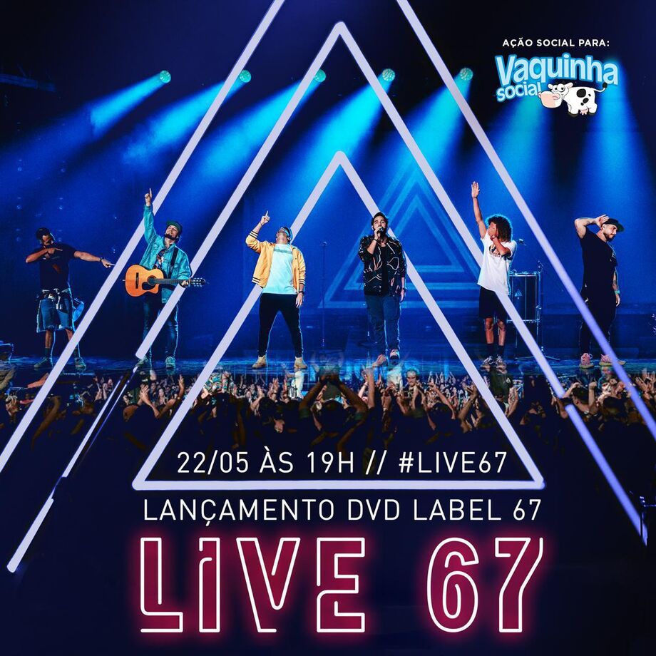 O show faz parte do lançamento do primeiro DVD do Atitude, Label 67